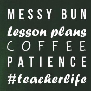 Teacher life písacie