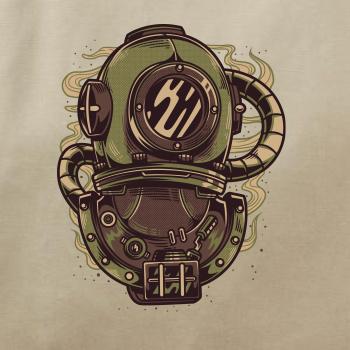  Starý potápačský skafander