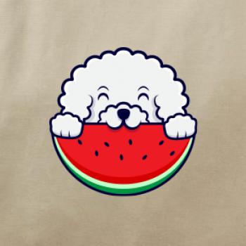 Bišónik s melónom