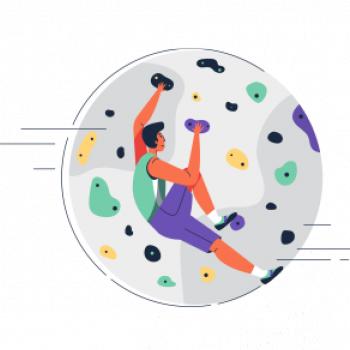 Lezení na stěně - můj svět