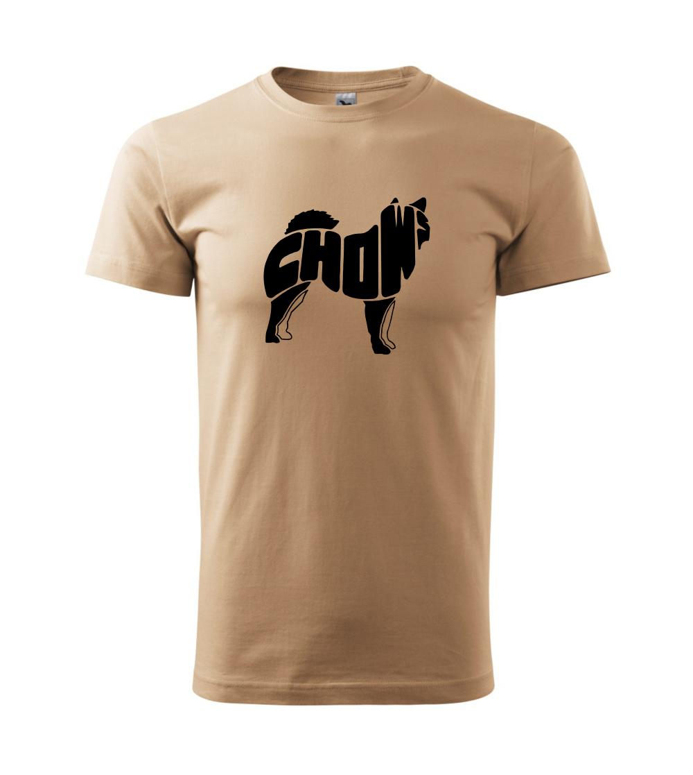 Čau Čau - nápis v tele Čau Čau - nápis v tele