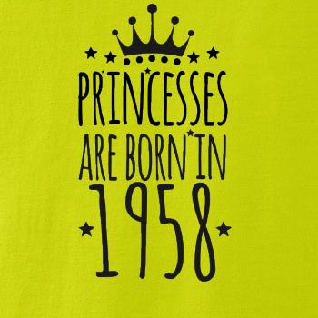 Princesses are born in 1958