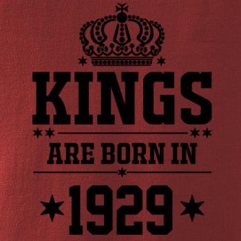 Kings are born in 1929