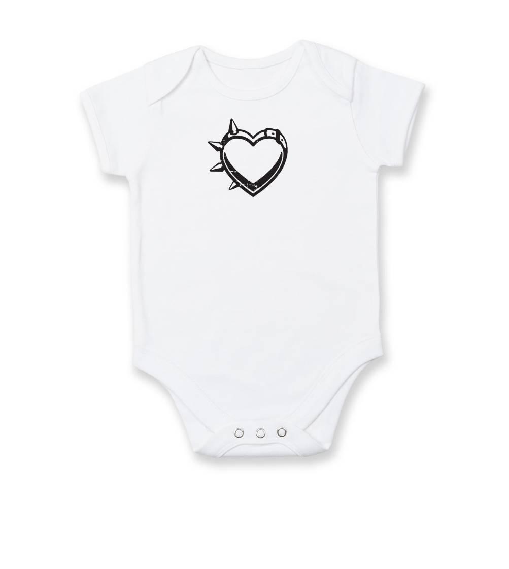 Ostatné psie plemená - Love obojok - Body dojčenské s krátkym rukávom