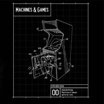 Nákres herní automat otevřený