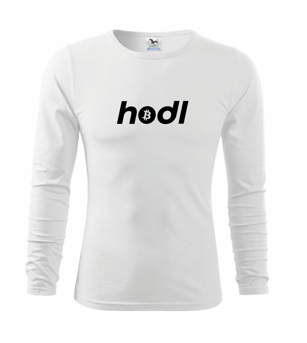 Grafické tričká - Hodl - Tričko detské Long Sleeve