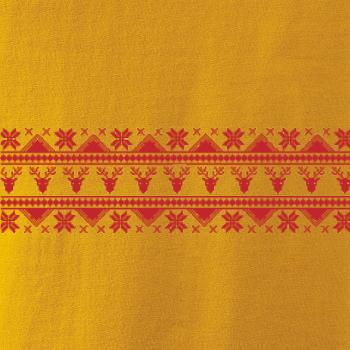 Vianočný vzor - jeleň a vločka Vianočný vzor - jeleň a vločka