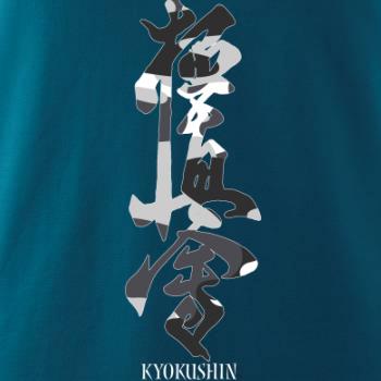 Kyokushin maskáčový nápis