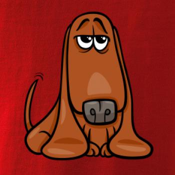 Baset - kreslený hnedý