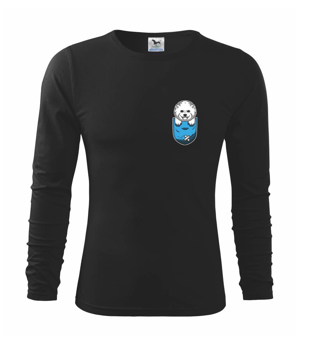 Trička s Bišonkem - Bišónik v kapsičke - Tričko detské Long Sleeve