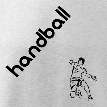 Handball nápis šikmo Handball nápis šikmo