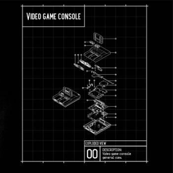 Nákres TV videohra na kazety