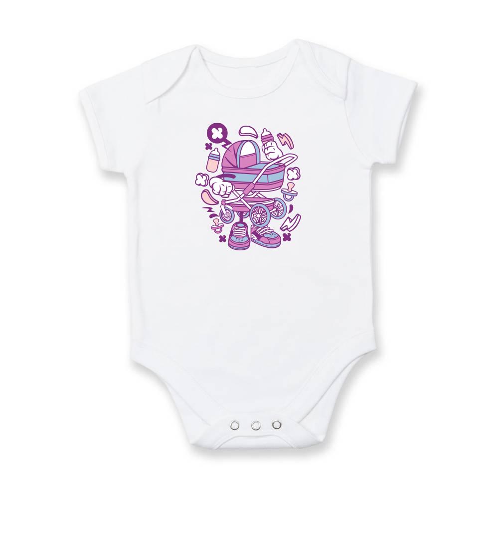Grafické tričká - Babyčarák - Body dojčenské s krátkym rukávom