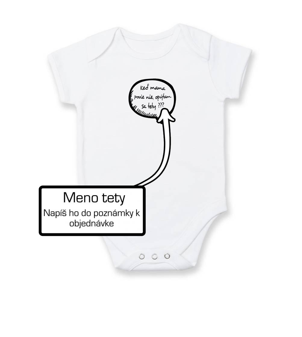 Keď mama povie nie, opýtam sa tety (vlastné meno) Keď mama povie nie, opýtam sa tety (vlastné meno)