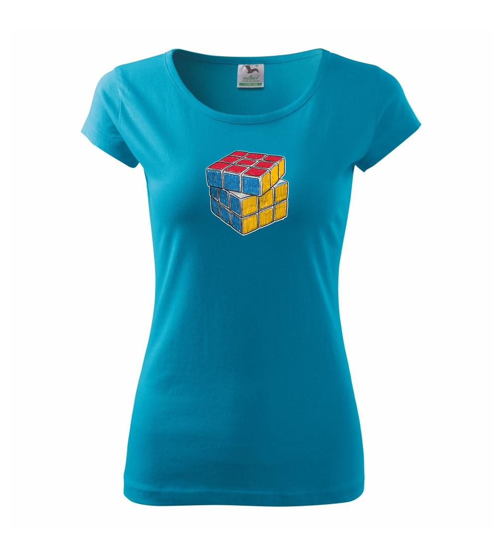 Rubikova kocka kreslená Rubikova kocka kreslená