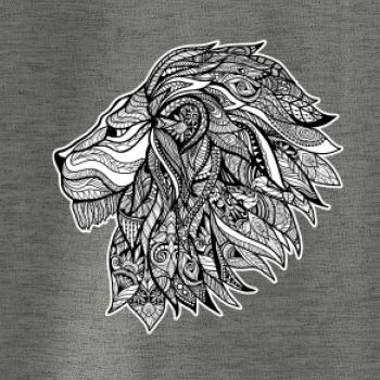 Hlava leva - mandala