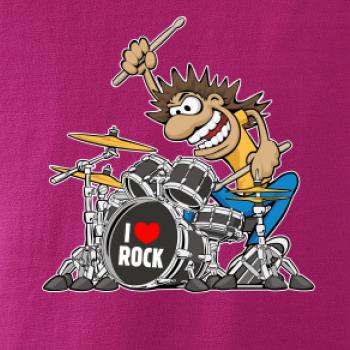 I love rock bubeník
