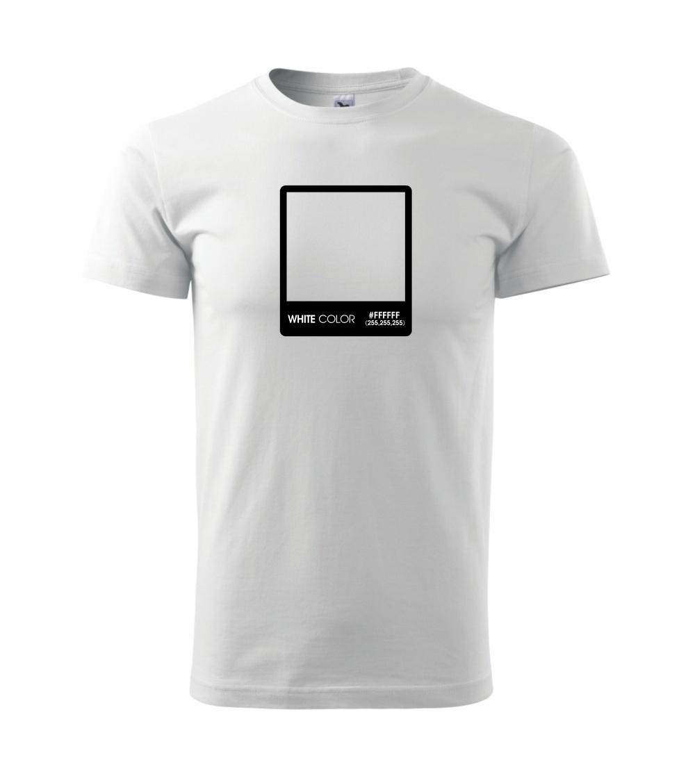Tričká pre fotografov - RGB white - Klasické pánske tričko vyššej gramáže