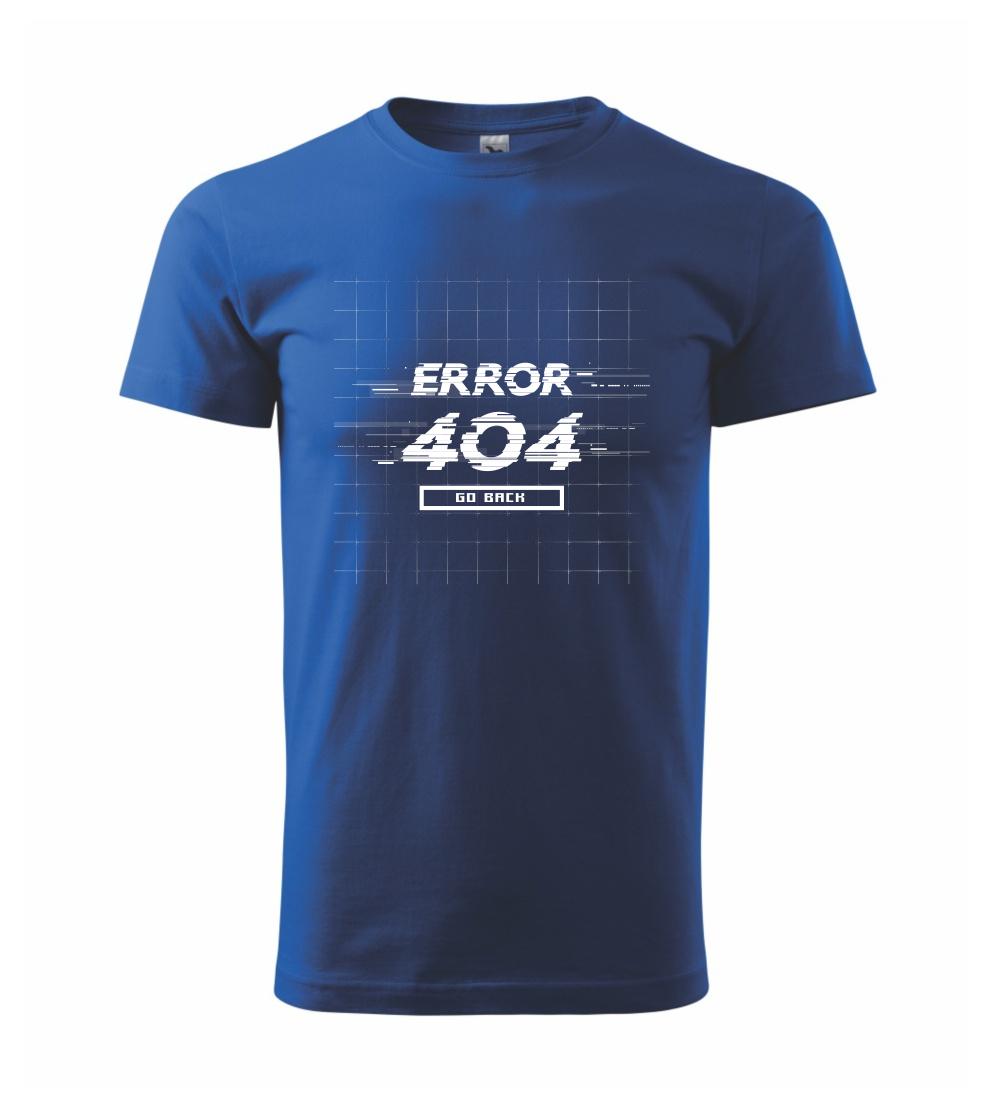 Tričká pre ajťákov - Error 404 - Klasické pánske tričko vyššej gramáže