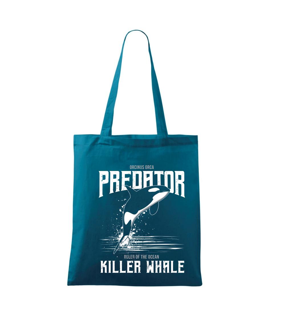 Tričká so zvieratami - Orca predator - Taška bavlnená