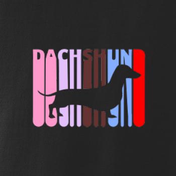 Jazvečík Roztečený nápis Jazvečík Roztečený nápis