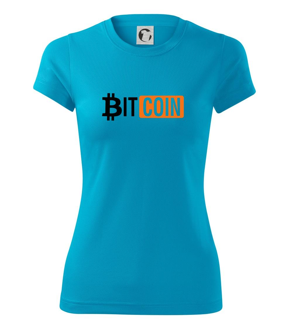 Bitcoin nápis Bitcoin nápis