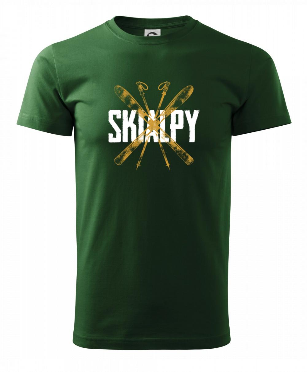 Skialpy nápis lyže Skialpy nápis lyže