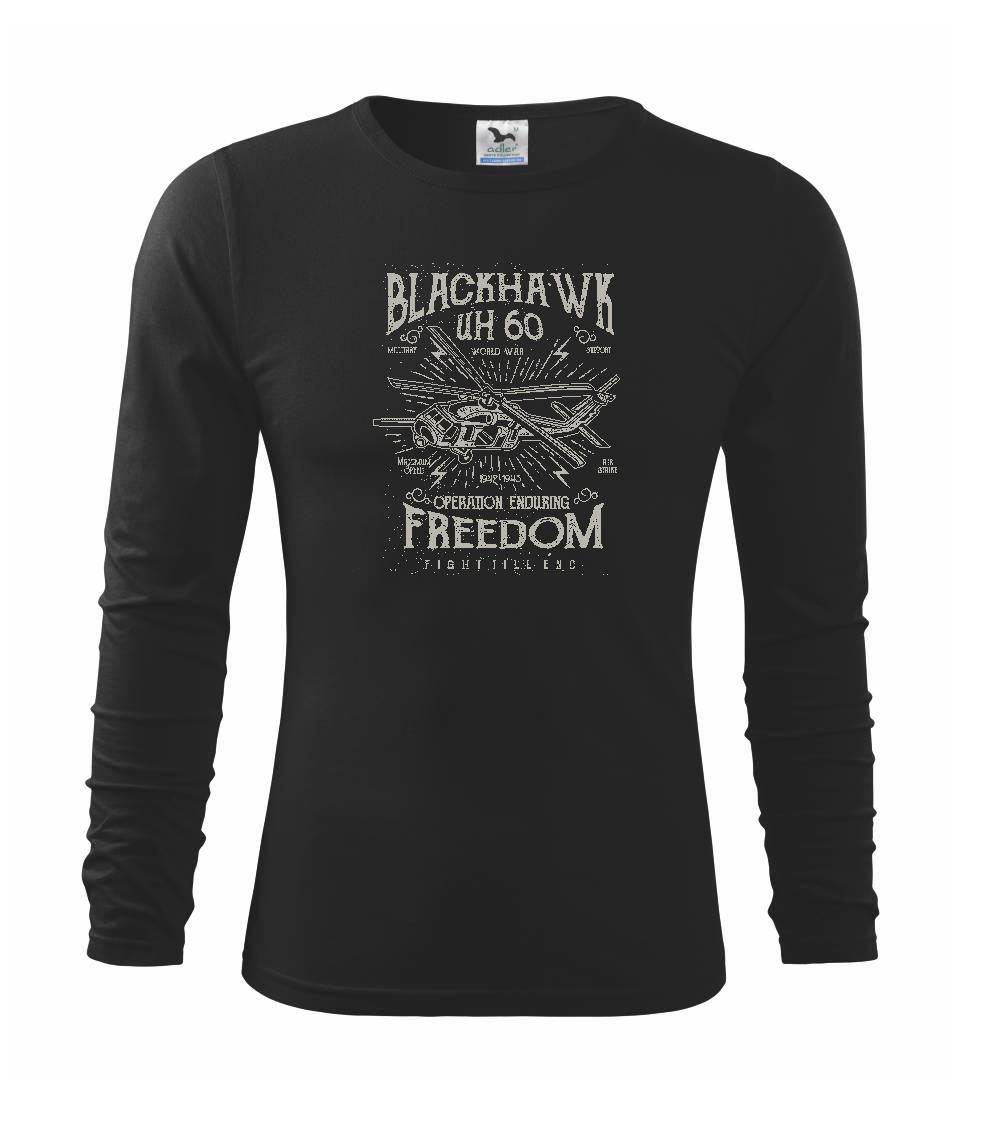Vojenská tričká s potlačou - Blackhawk - Tričko detské Long Sleeve