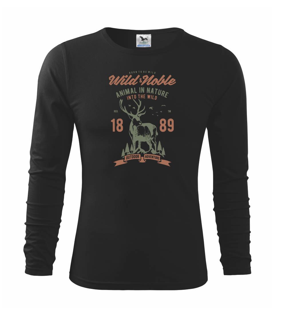 Tričká so zvieratami - Wild And Noble - Tričko detské Long Sleeve