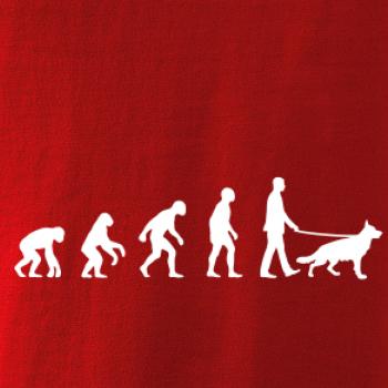 Evolúcia pes Nemecký ovčiak (muž-žena)