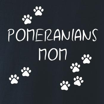 Pomerian mom (Nemecký trpasličí špic)  (Reflexné labky)