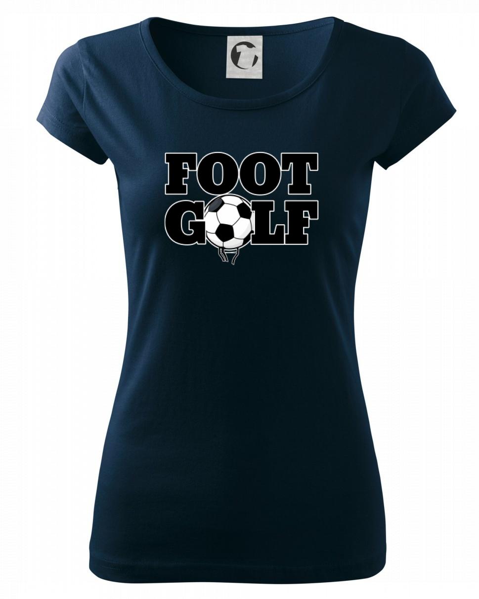 Ostatné športy - Footgolf nápis - Dámske tričko Pure