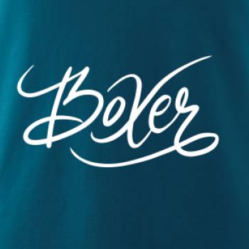 Boxer - nápis okrasný Boxer - nápis okrasný