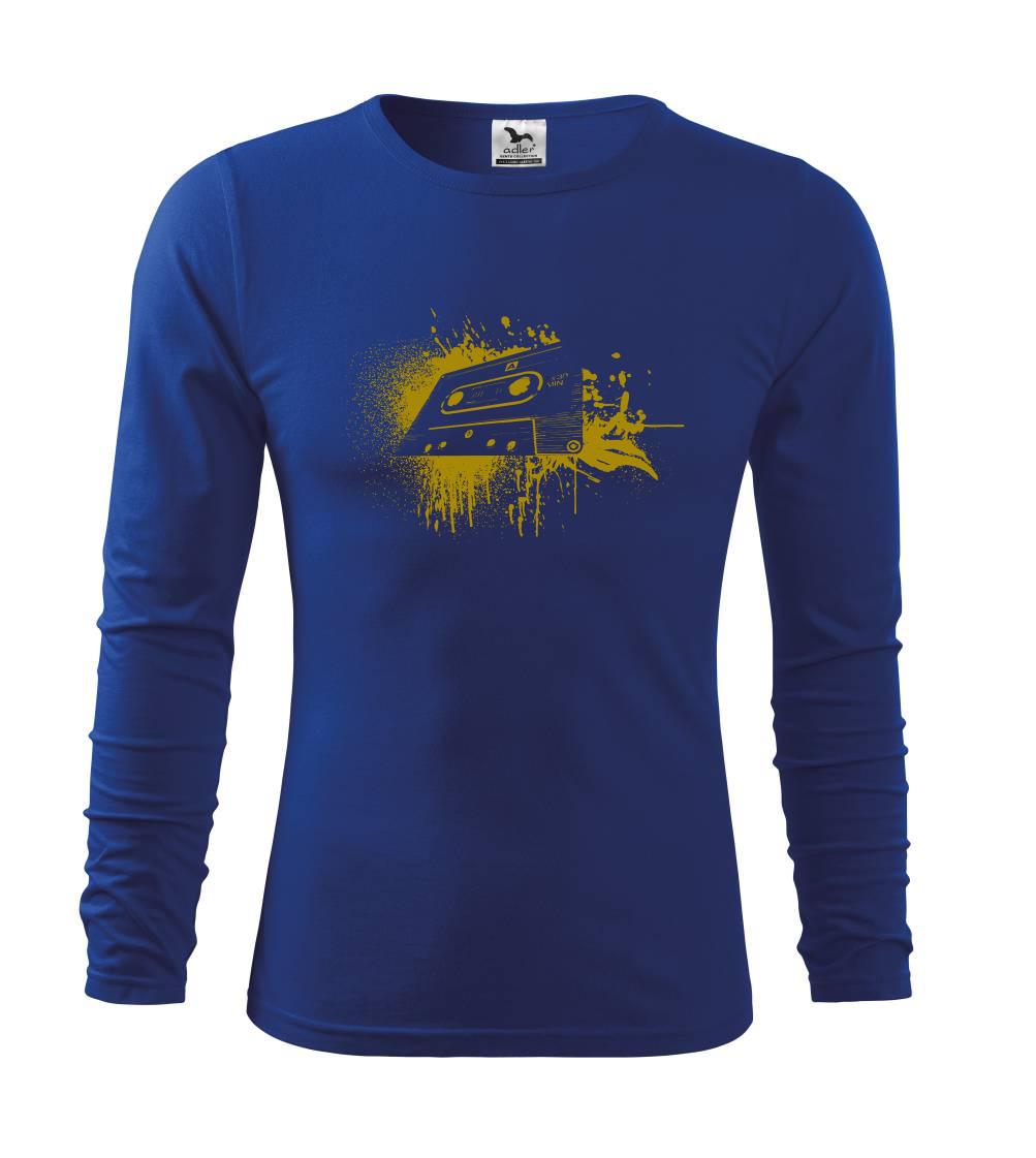 Trička s ročníkom 1990 - Kazeta splash - Tričko detské Long Sleeve
