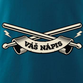 Rock paličky vlastní nápis