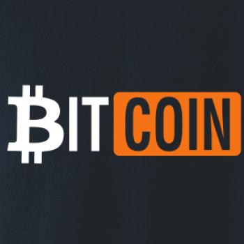 Bitcoin nápis Bitcoin nápis