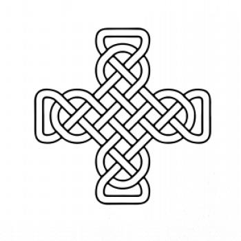 Keltský uzol kríž