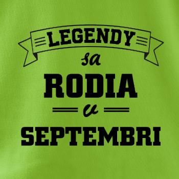 Legendy sa rodia v septembri