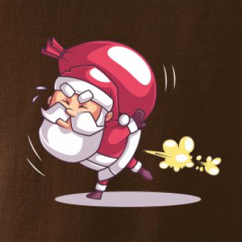 Santa nesie ťažký náklad