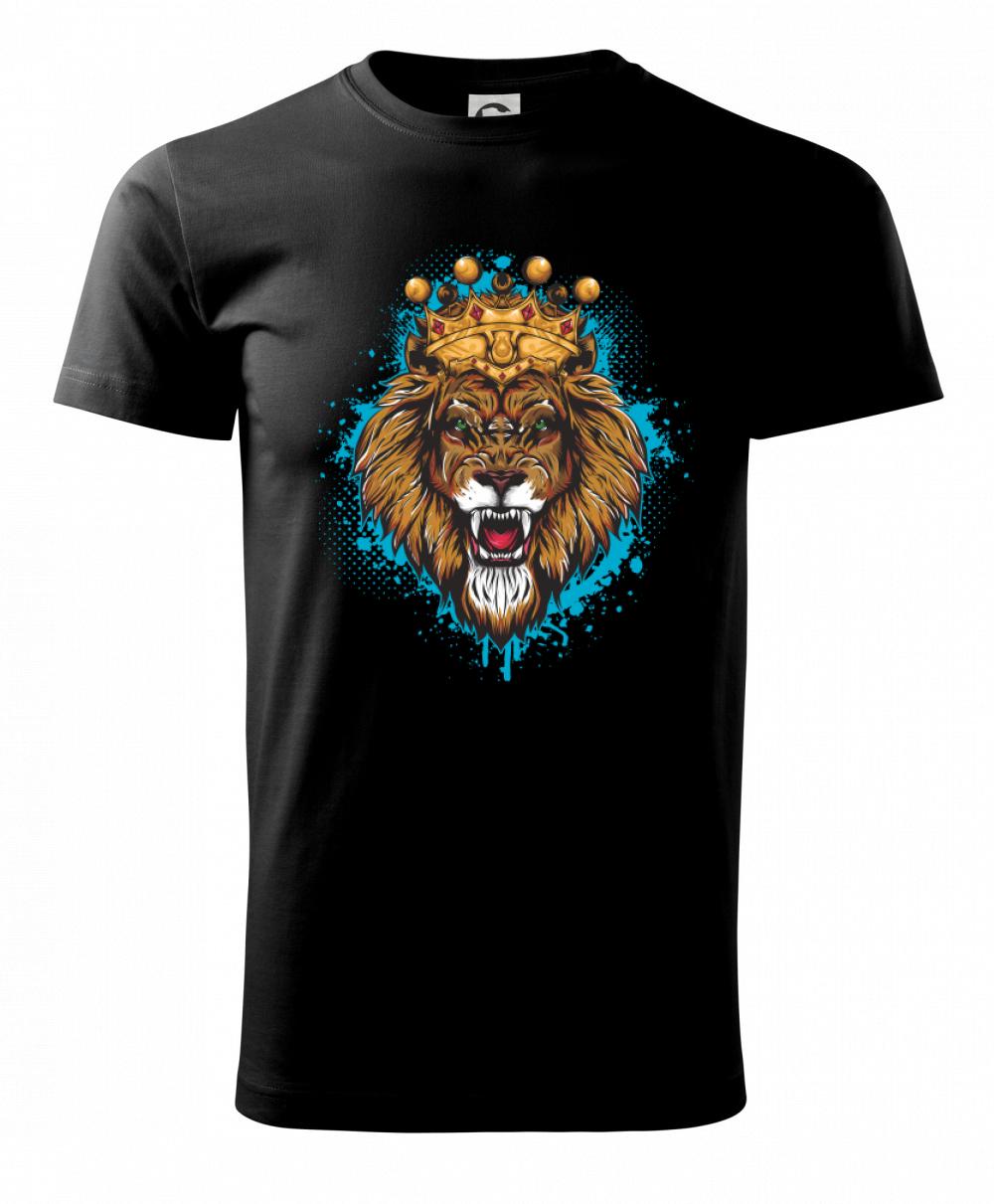 Lev kreslený s korunou Lev kreslený s korunou