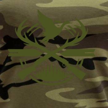 Lovec a kačice - zelený