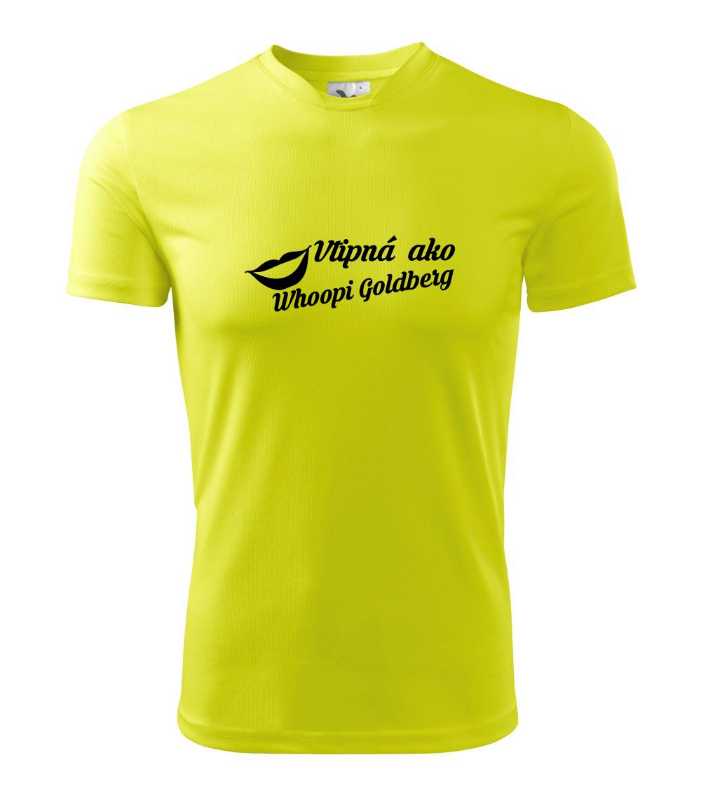 Ostatné nápisy - Vtipná ako Whoopi Goldberg - Detské tričko športové