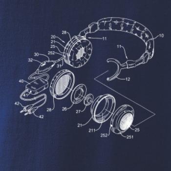 Nákres slúchadlo s mikrofónom