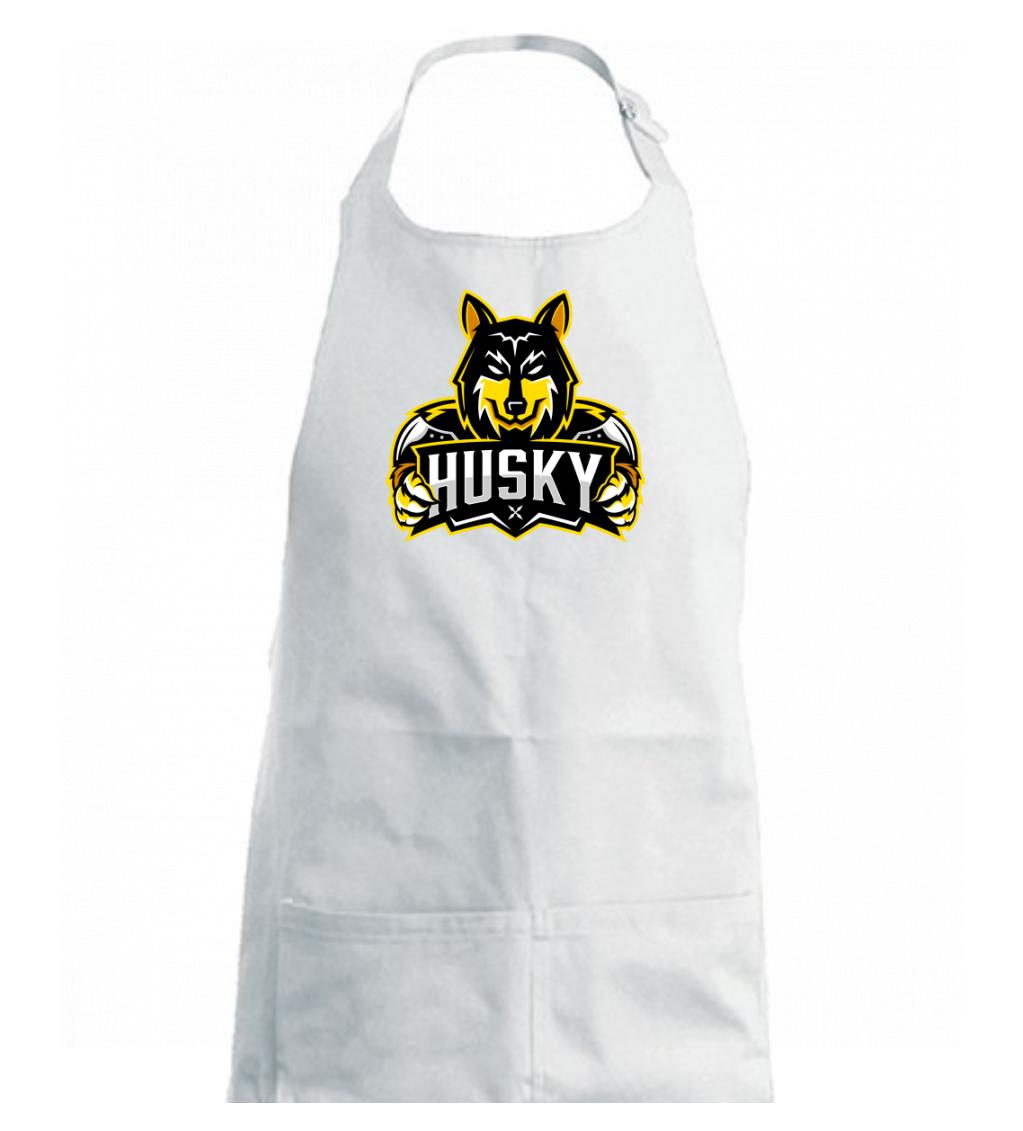 Tričká s motívom Sibírsky husky - Husky - maskot - Dámska zástera na varenie
