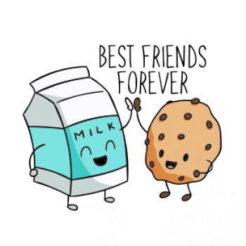 BFF mlieko a sušienka