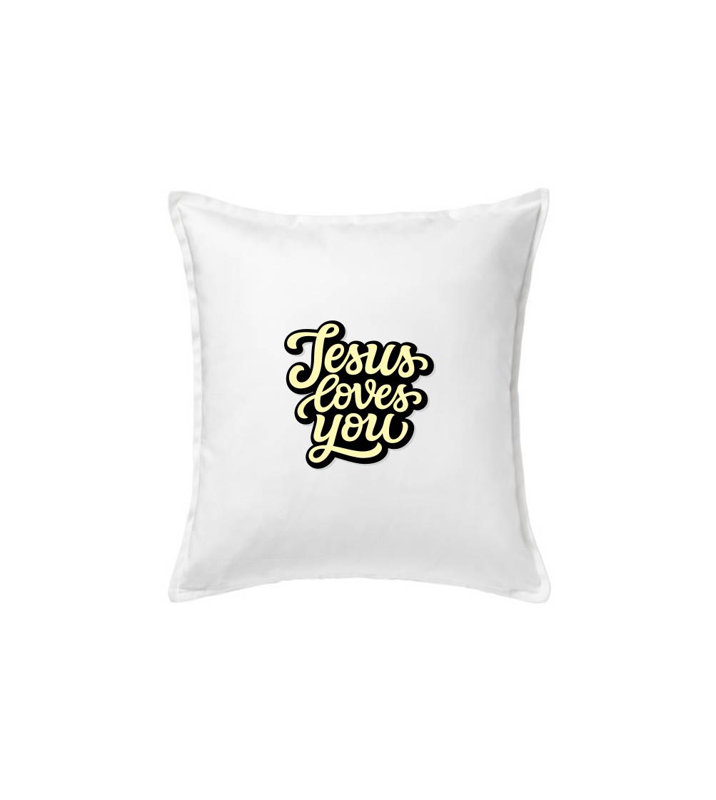 Jesus loves you - písané písmo