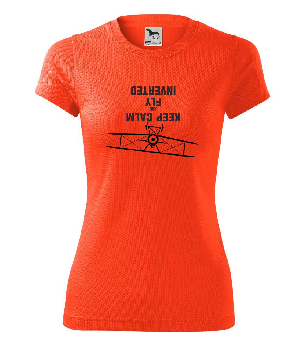 Keep Calm and Fly Inverted Keep Calm and Fly Inverted