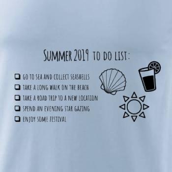 Summer 2019 to do list