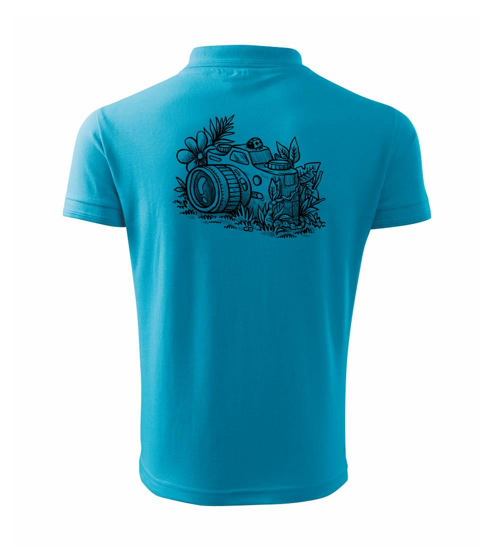 Foťák kreslený lienka Foťák kreslený lienka