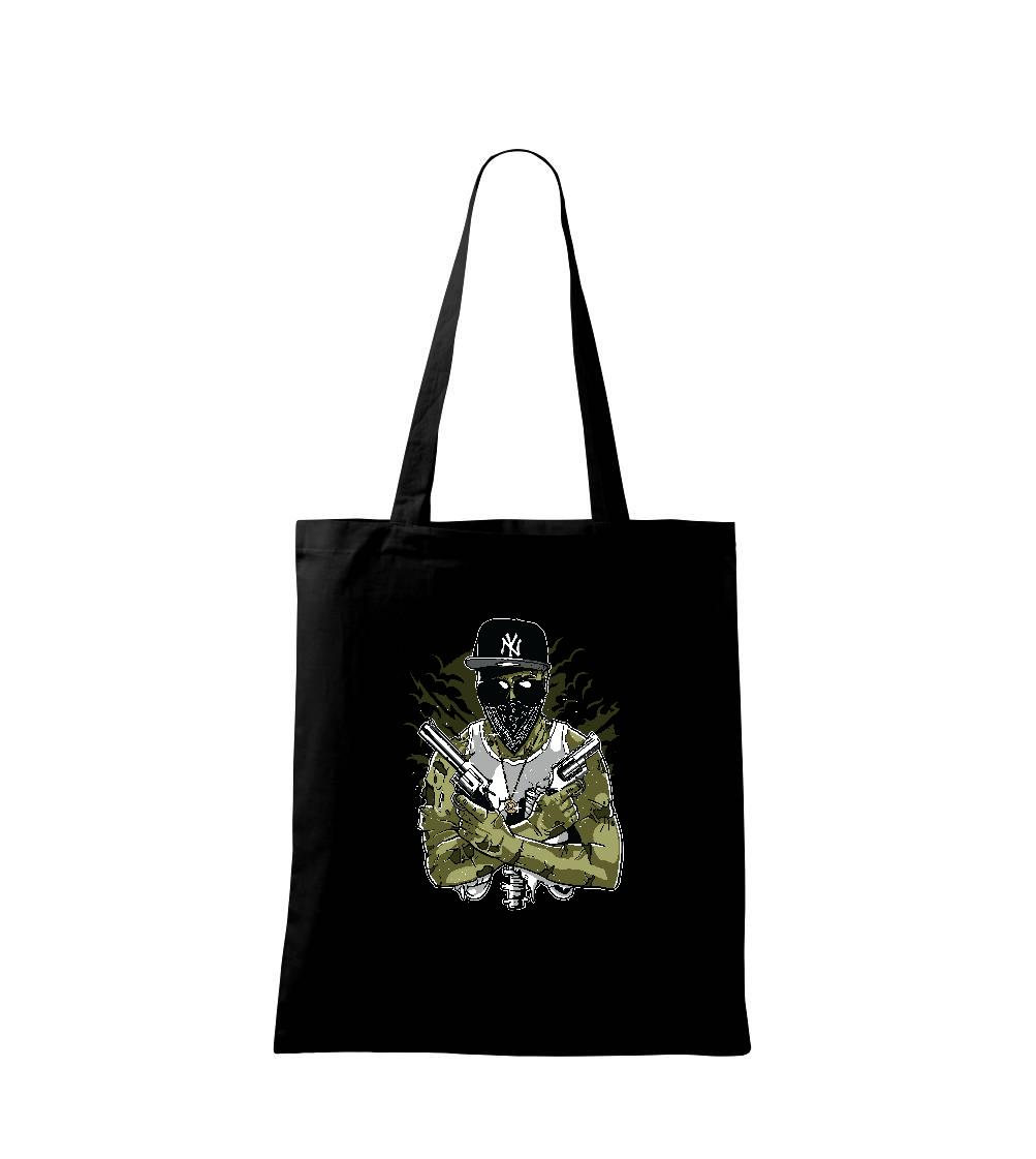 Grafické tričká - Gangsta Zombie - Taška bavlnená